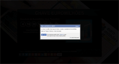 Desktop Screenshot of chaveeuromilhoes.com